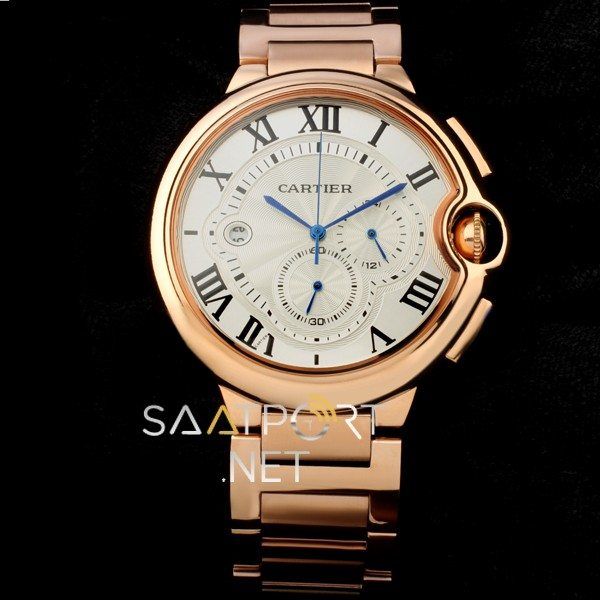 Cartier Ballon Bleu Gold Erkek Saati