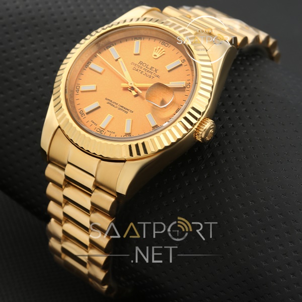 Rolex Datejust Gold Kasa Gold Kadran