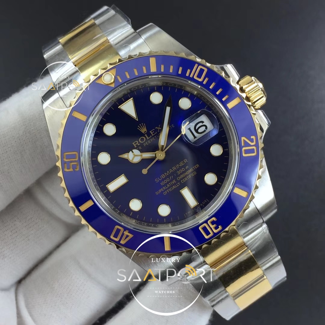 Rolex Submariner 116613 LB Blue Ceramic ARF 1-1 904L Super Clon 3135 V2