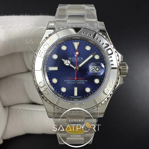 Yacht-Master 116622 ARF 1-1 Best Edition 904L Steel Blue Dial on SS Bracelet Super Clon