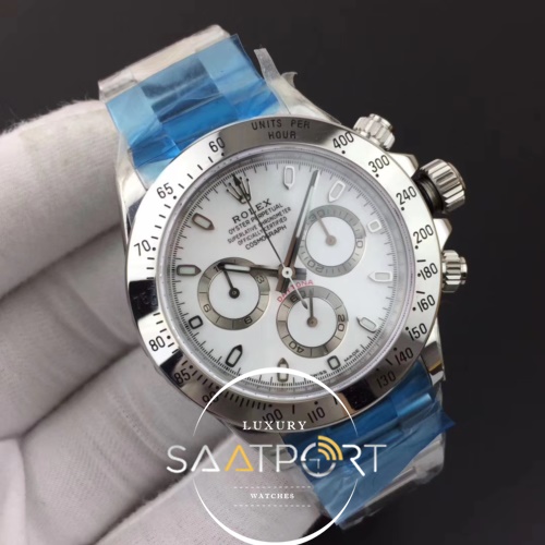 Rolex Daytona 116520 Noob 904L Case and Bracelet Black Dial 4130 ETA