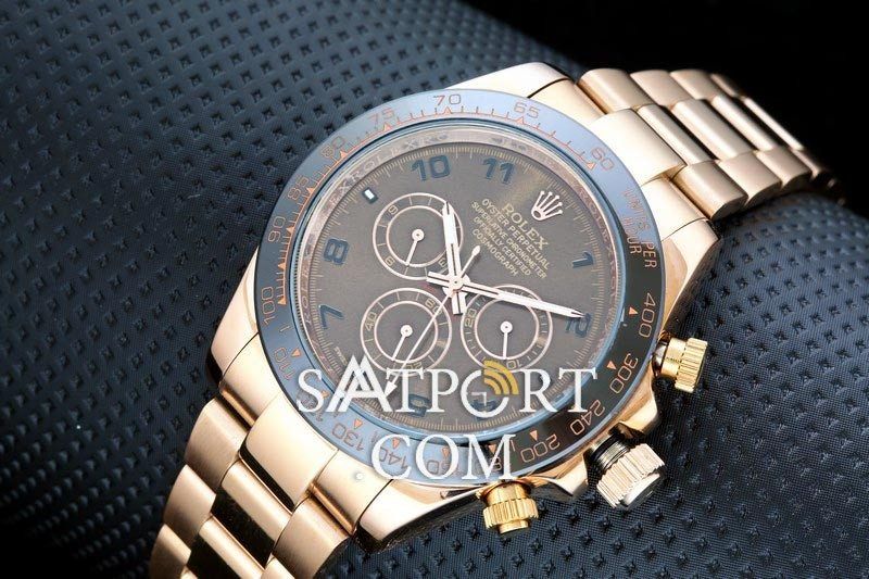 Rolex Daytona Cosmograph Seramik Bezel Rose