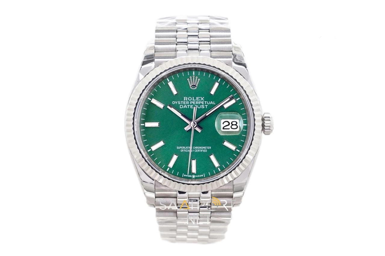 Rolex Datejust 36mm Mint Green 3235 Super Clone