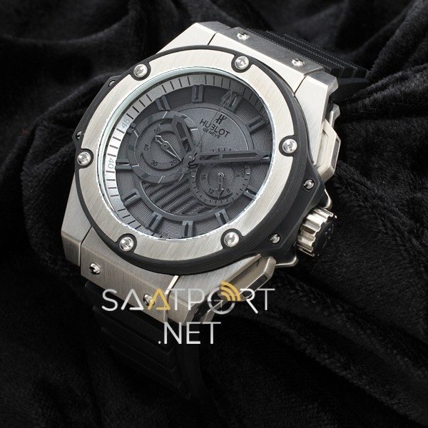 Hublot King Power Foudroyante Zirconium Gri Kadran