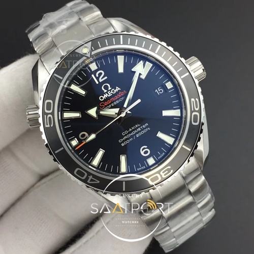 Omega Planet Ocean Professional Ceramic Bezel 45.5mm VSF Best Edition Silver Markers A8500 Super Clone