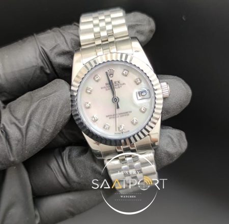 Rolex Datejust Baget Taşlı Kadran Jubile Kordon Otomatik Mekanizma