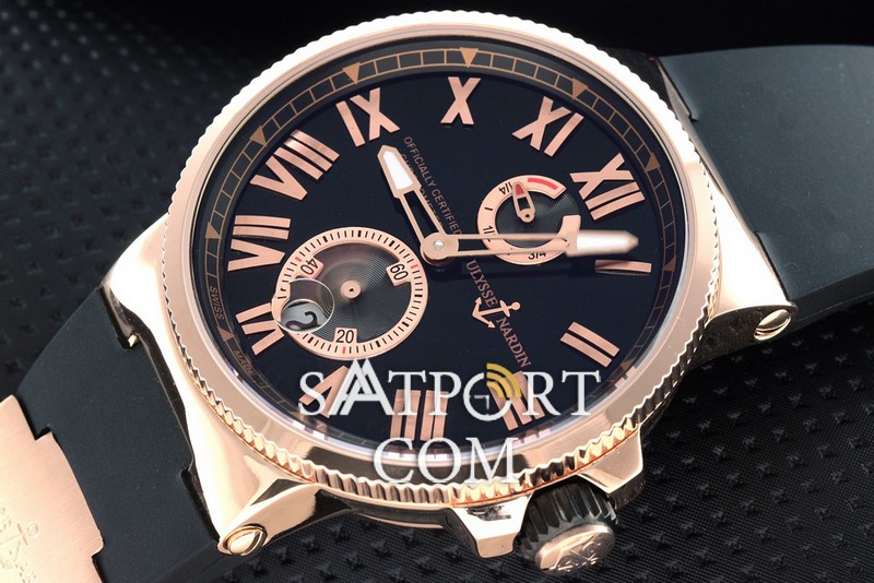 Ulysse Nardin Le Locle Siyah Gold Upgrade