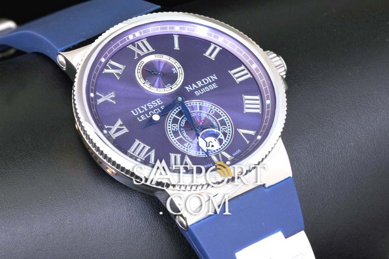 Ulysse Nardin Le Locle Lacivert Gümüş