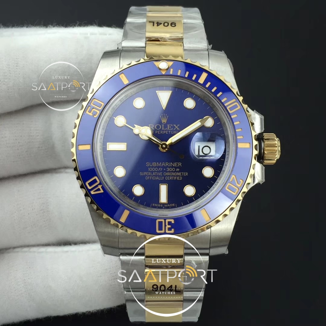 Rolex Submariner 116613 LB GMF 904L  Wrapped Bezel Blue Dial on Super CLON