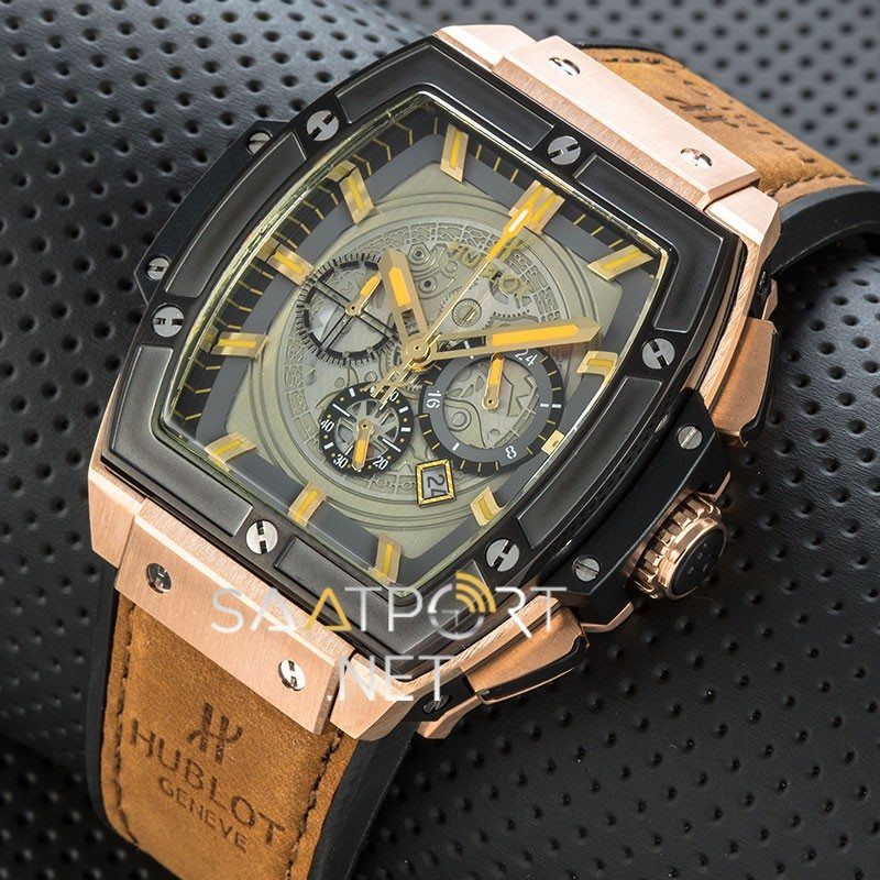 Hublot Spirit Of Big Bang Rose Yellow Dial