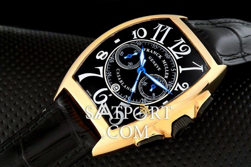 Franck Muller Siyah Gold II