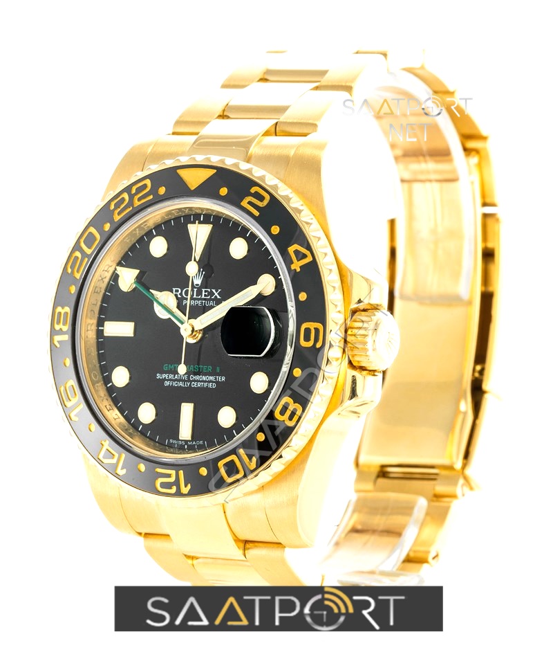 Rolex GMT Master II 116718LN Eta Saat 3186 Mekanizma