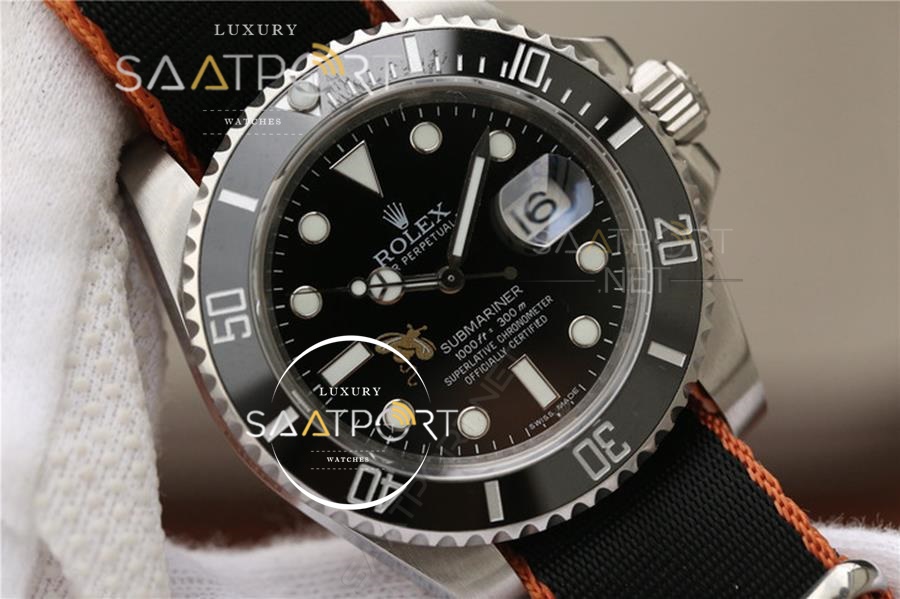 Rolex Submariner Black 3135 Eta Mekanizma Noob