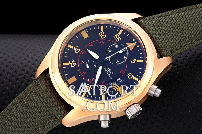 IWC Top Gun Big Pilot Yeşil Gold