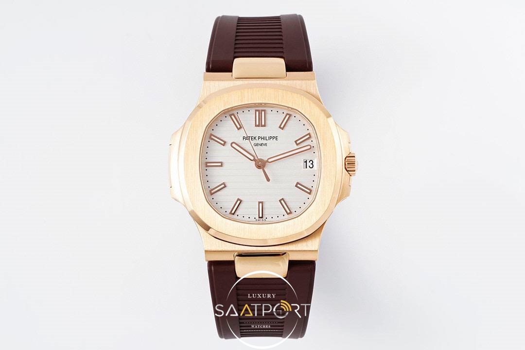 Patek Philippe Nautilus 5711 Beyaz Kadran Super Clone PP Factory