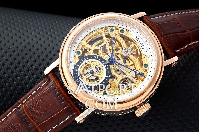 Breguet Classicque 5717 Hora Mundi Kahve