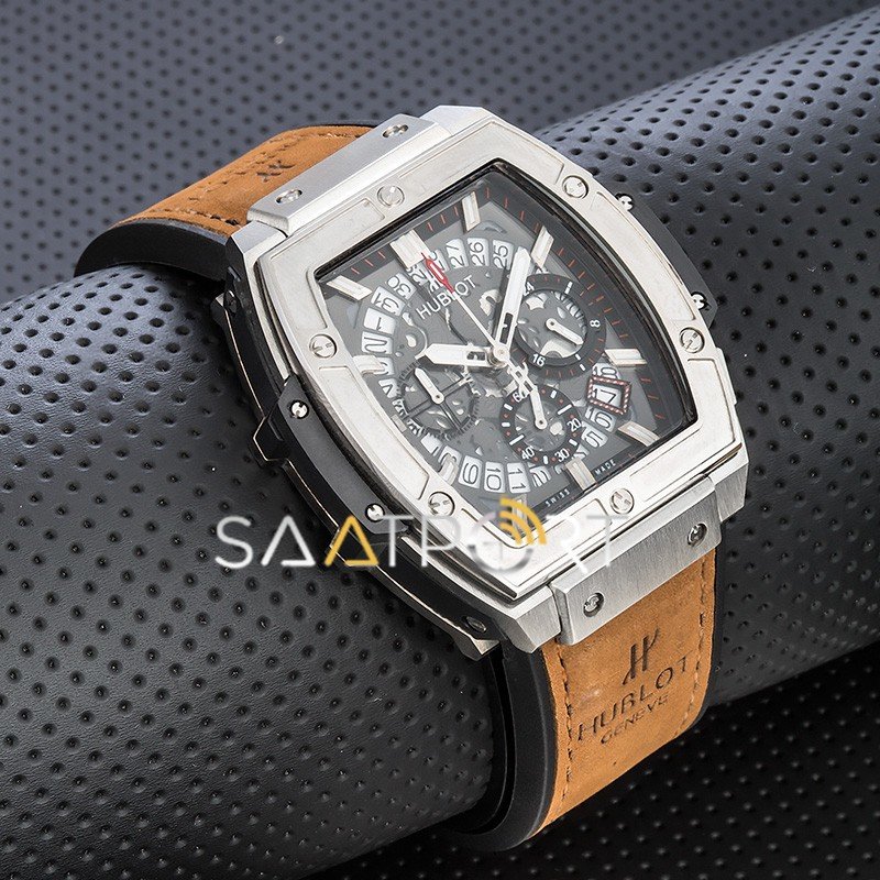 Hublot MP-06 Senna Gümüş Kasa