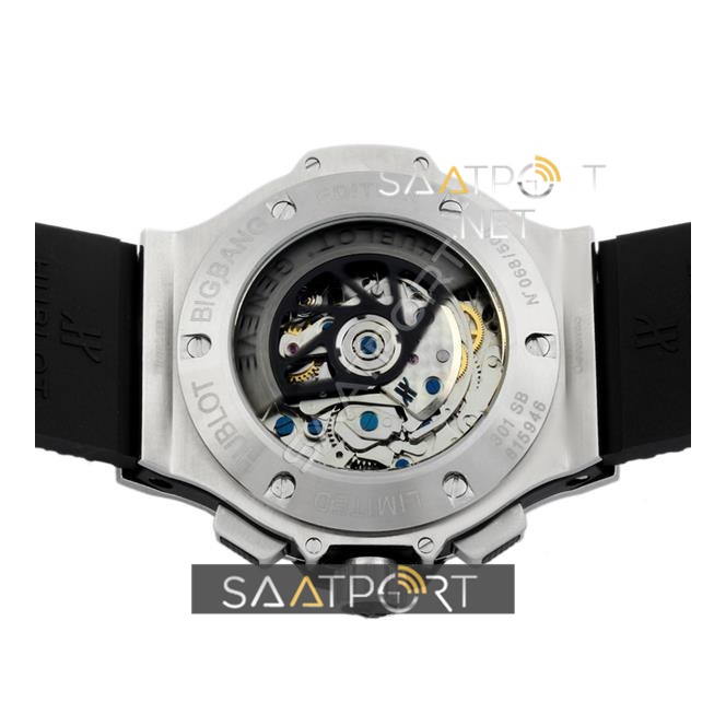 Hublot Big Bang Taşlı Model Silikon Kordon