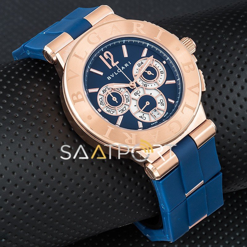 Bvlgari Diagono Calibro 303 Lacivert