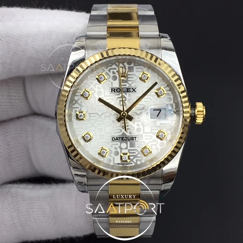 Rolex Datejust 36mm 116234  Noob Super 1-1 Best Edition Silver Jubilee Dial  SA3135 V2