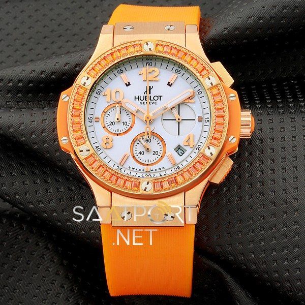 Hublot Orange Big Bang Carat Specs Bayan Saati