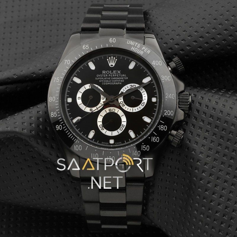 Rolex Daytona  Siyah Pvd