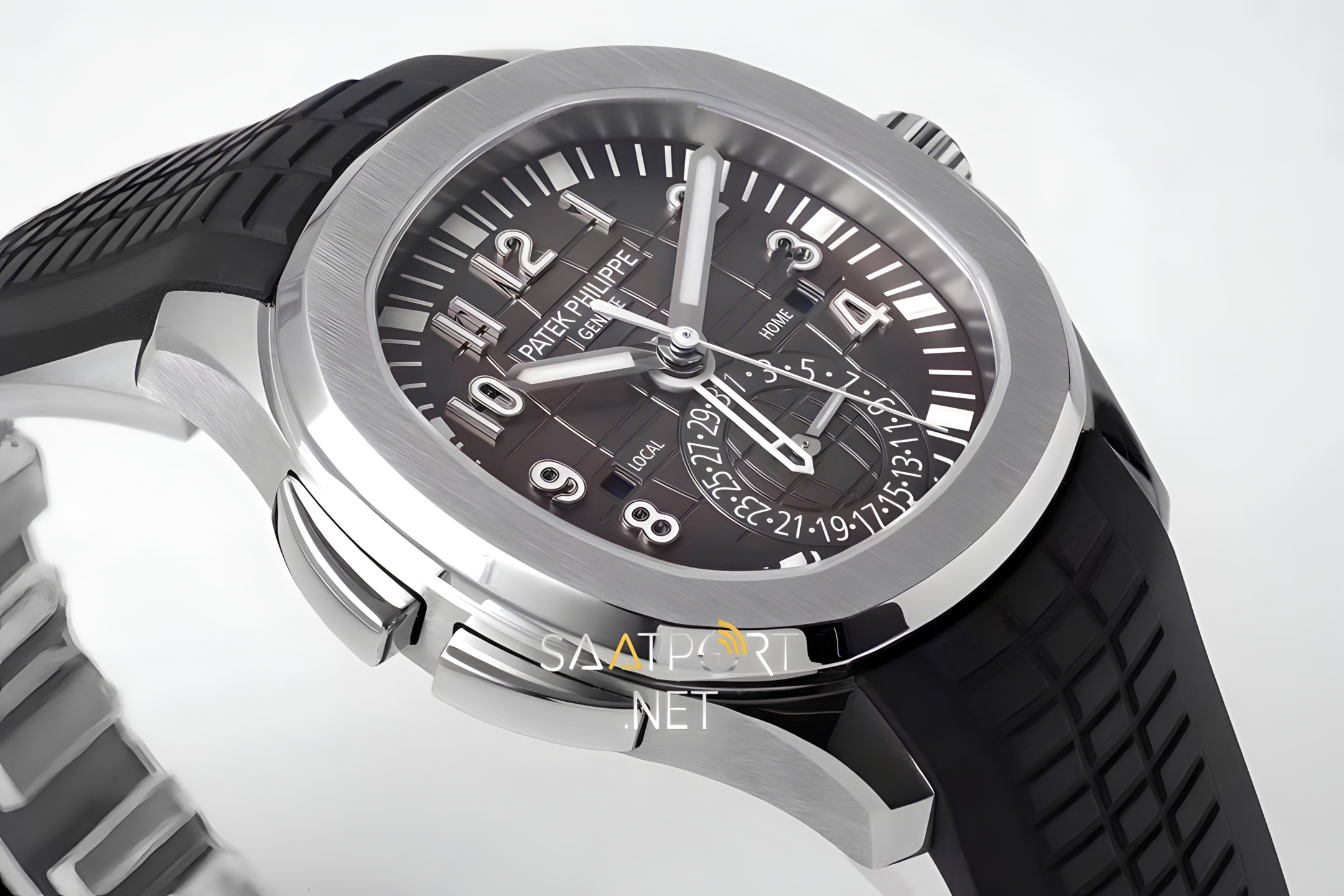 Patek Philippe Aquanaut Travel Time 5164A-001 Gri Kadran