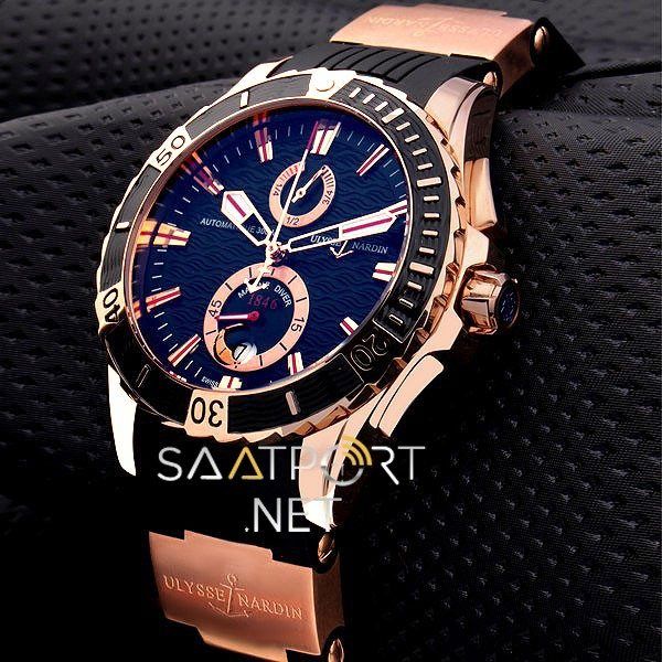 Ulysse Nardin Marine Diver Refreshed Siyah Gold