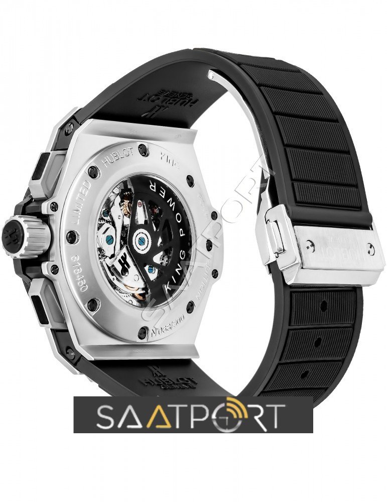 Hublot King Power Foudroyante Zirconium Baget Taşlı