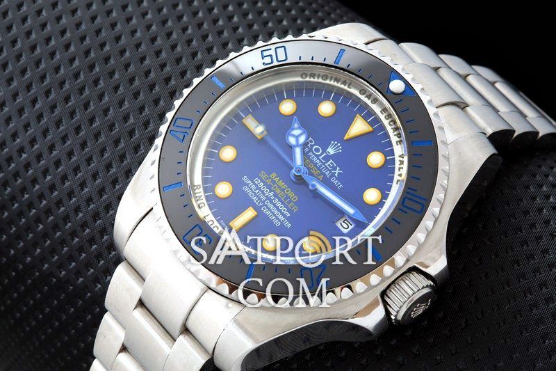 Rolex Sea Dweller Deep Bamford Mavi Otomatik