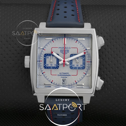 Tag Heuer Monaco Gray Dial Silver Pvd Chronograph