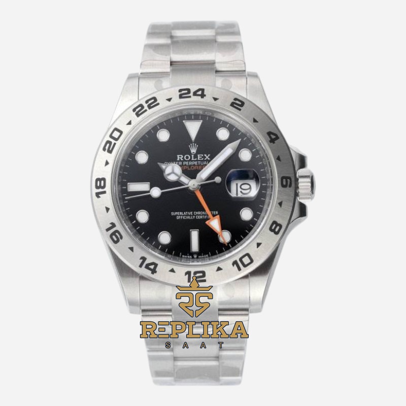 Rolex Explorer II 226570 Siyah Kadran 42 Super Clone ETA