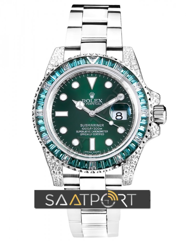 Rolex Baget Taşlı 2824 Eta Mekanizma