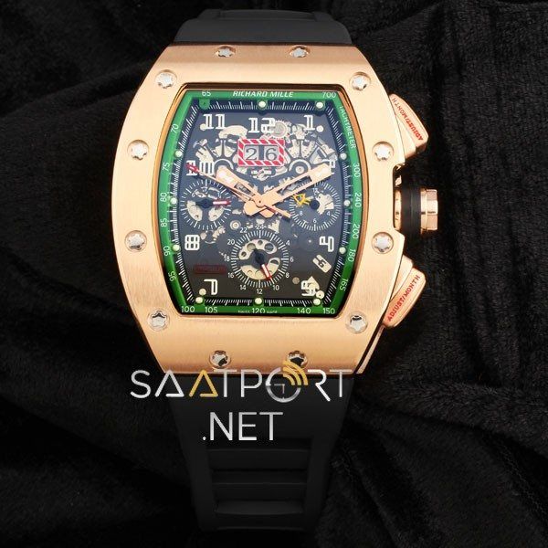 Richard Mille Yeşil Otomatik