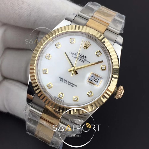 Rolex DateJust 126333 II 41mm GMF 1-1 MOP Diamond Dial Super Clone 3235 ETA