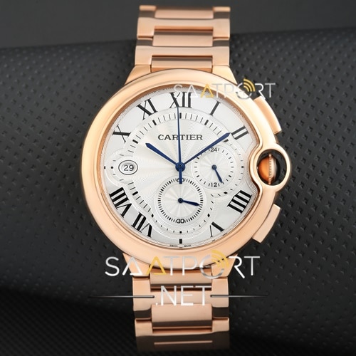 Cartier Ballon Cronometreli Rose  42 mm Erkek Saati