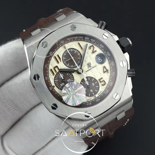 Royal Oak Offshore Safari 2014 JF 11 Best Edition on Brown Leather Strap A3126 V2