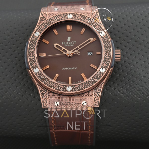 Hublot Fusion Klasik İşlemeli Otomatik Saat