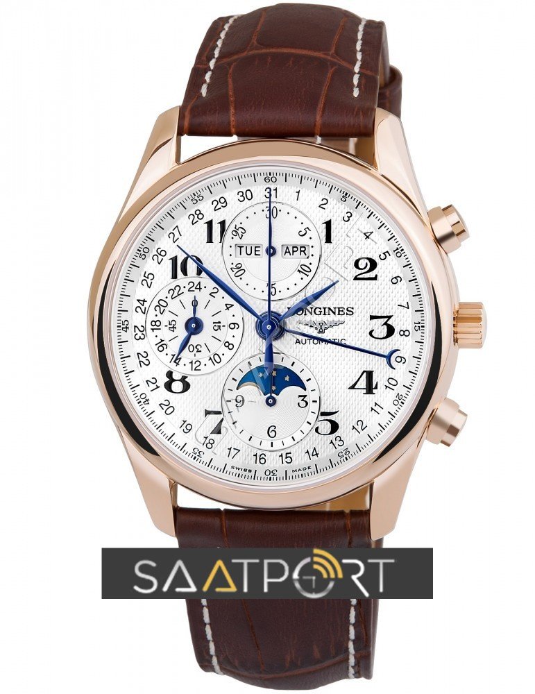 Longines Master Collection Moon Phase Gold Pink Eta