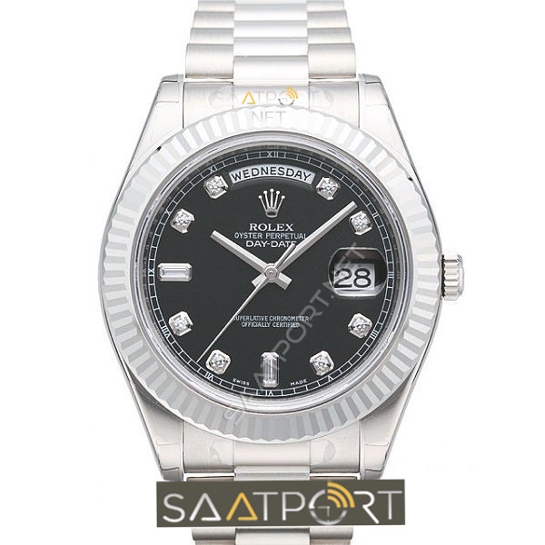 Rolex Day Date Black Diamonds