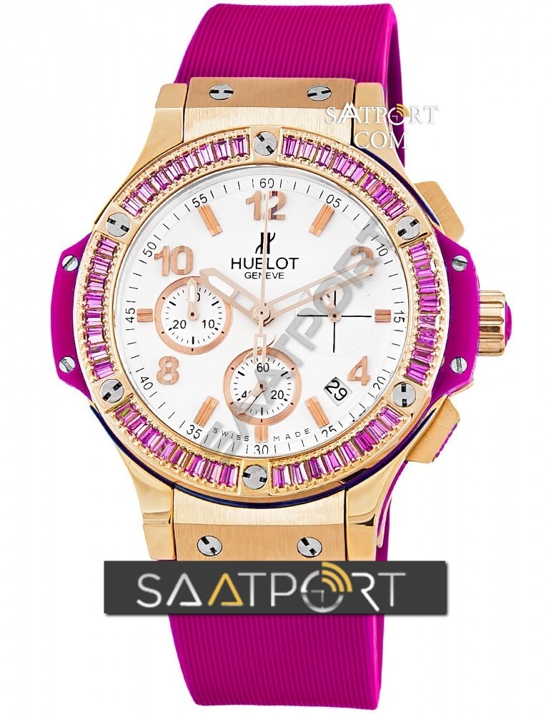 Hublot Big Bang Pink Carat Bayan Saati 341.PP.2010.LR.1903