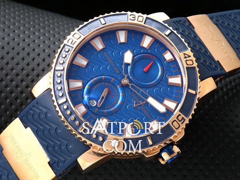 Ulysse Nardin Maxi Marine Lacivert Otomatik II