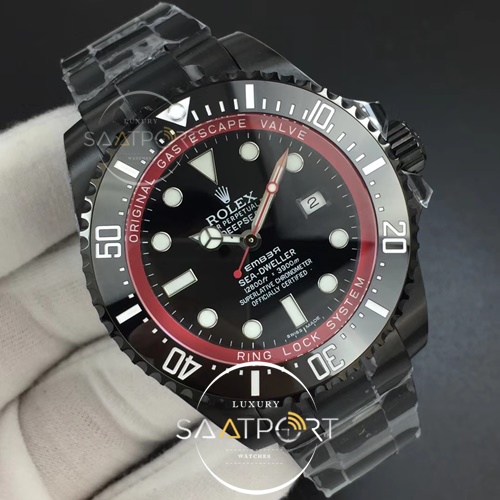 Rolex Sea-Dweller 116660 Bamford PVD VRF Best Edition Black Dial on SS Bracelet A2836