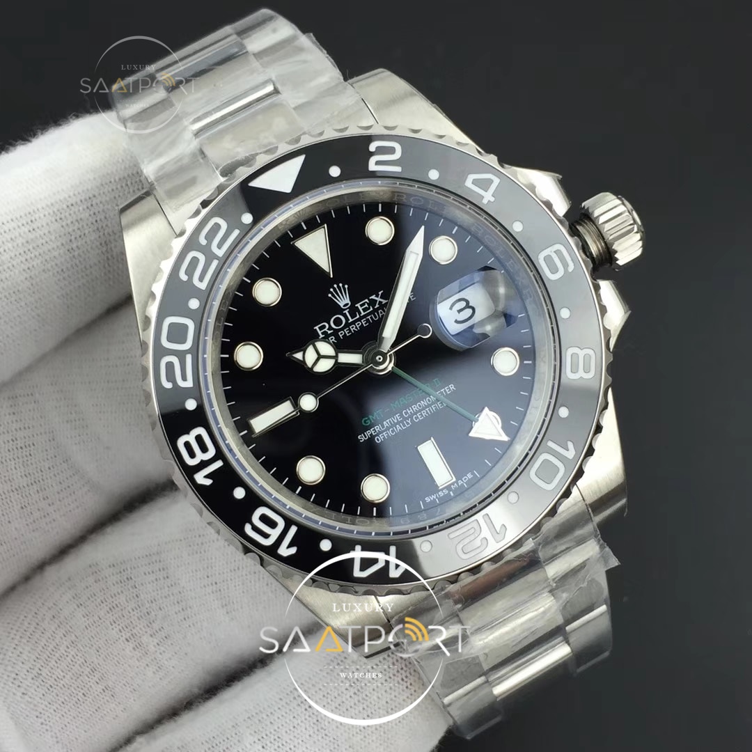 Rolex GMT-Master II 116710LN Black Ceramic Noob Best Edition 3186 Version 7