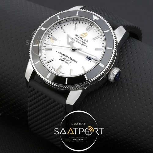 Breitling Superocean Héritage II white dial  46 MM