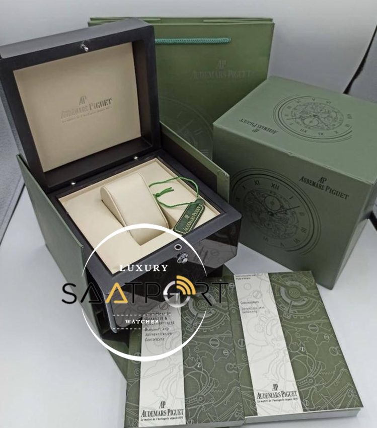 Audemars Piguet Ahşap Saat Kutusu Full Set