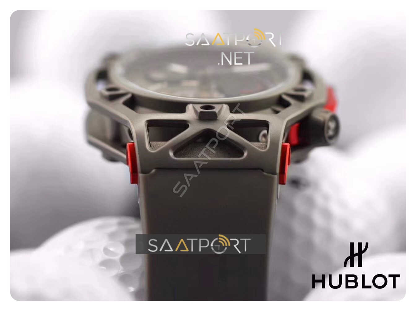 HUBLOT FERRARİ OTOMATİK TOURBİLLON GRİ KASA