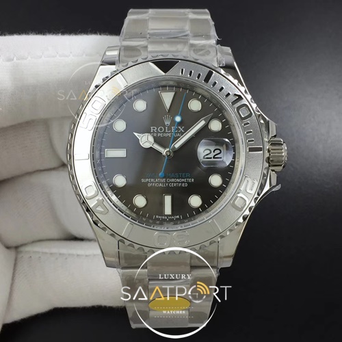 Yacht-Master 116622 ARF 1-1 Best Edition 904L Steel Gray Dial SupeR CLON