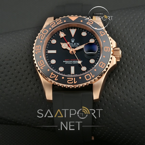 Rolex GMT MASTER II Ceramic Bezel 116710 Kauçuk Kordon