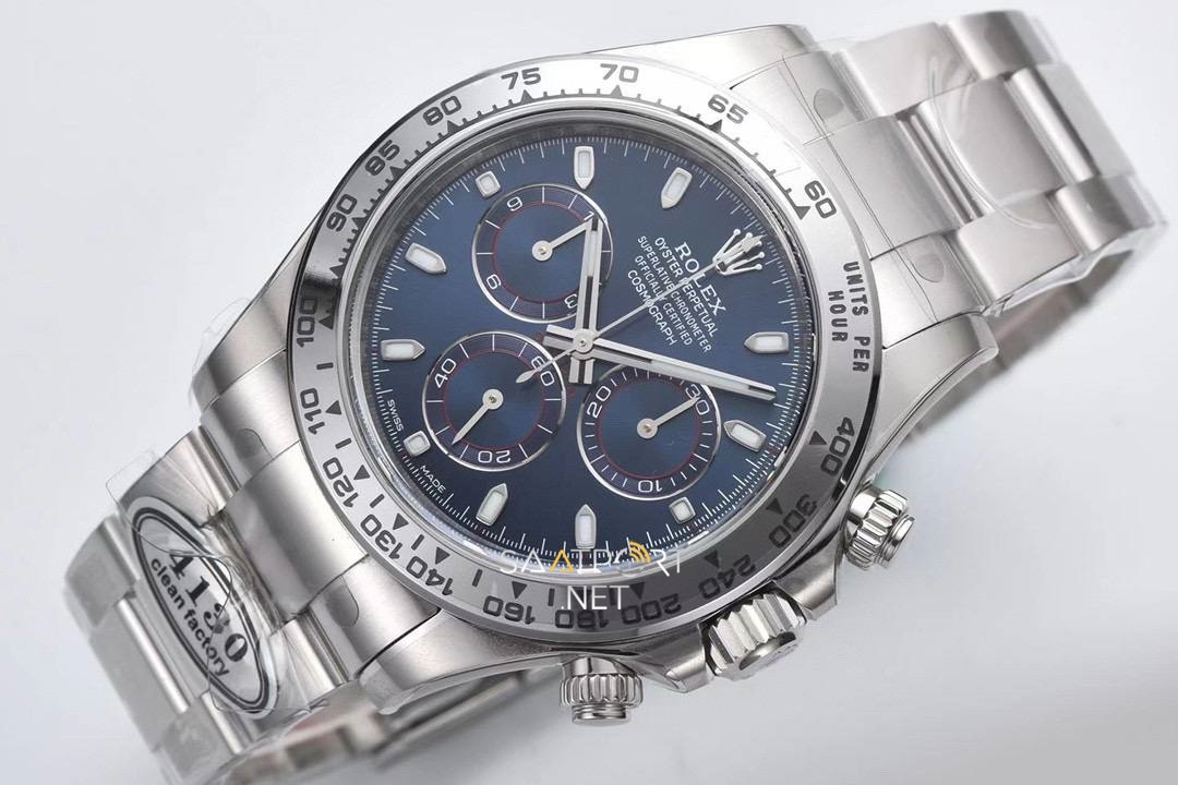 Rolex Daytona 116509 Blue 40 mm Clean 4130 Super Clone Eta